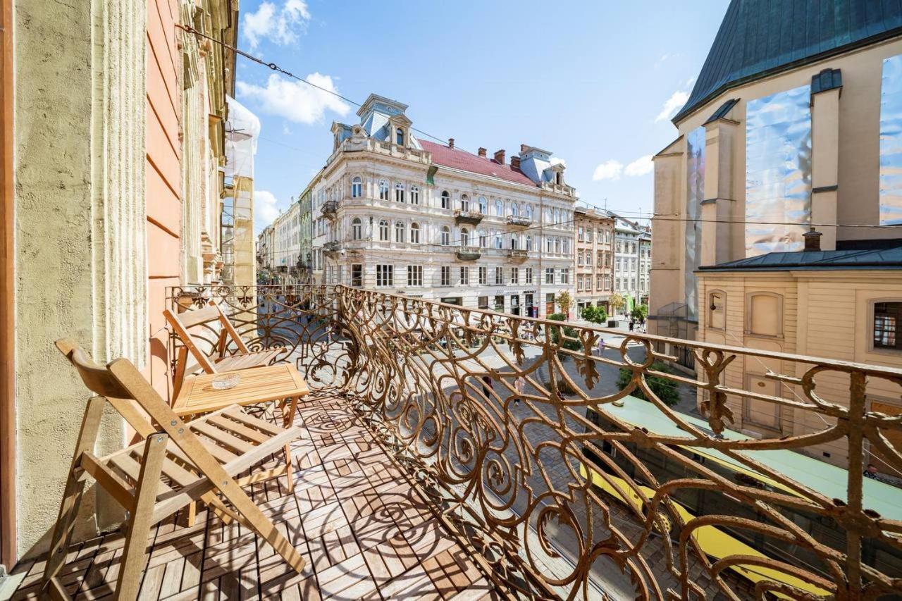 Апартаменти На Площі Ринок 12 Lviv Eksteriør bilde