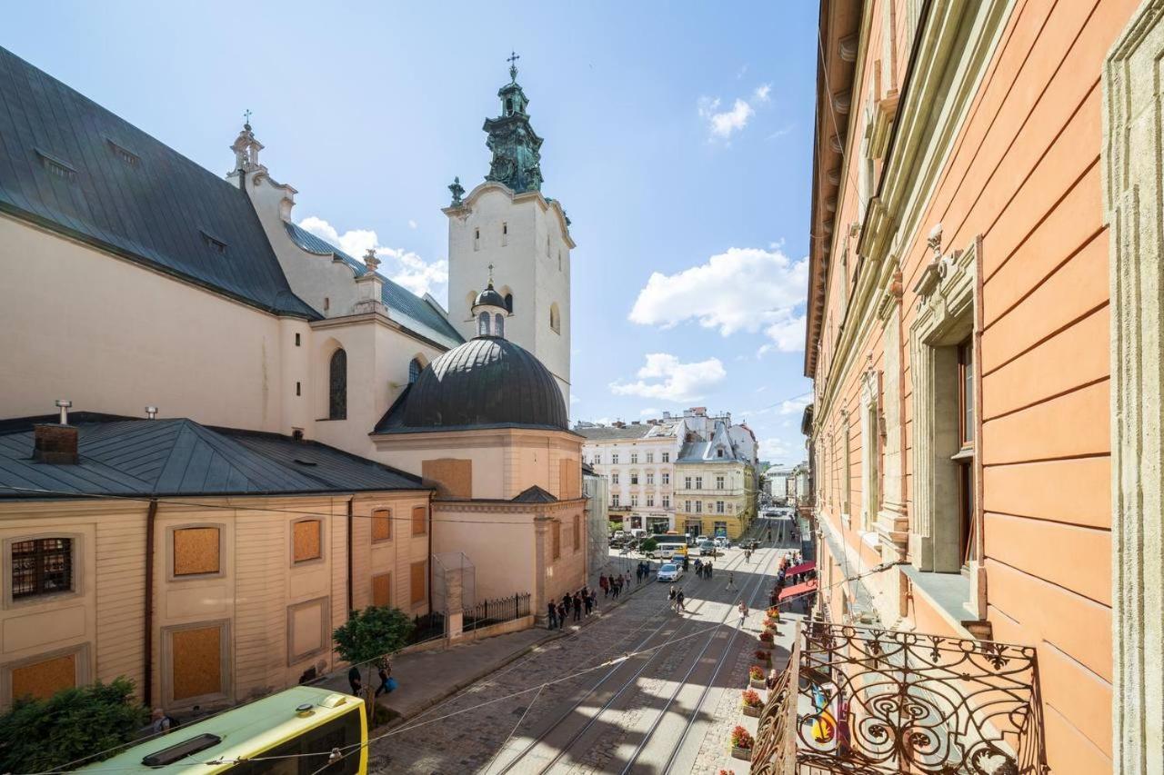 Апартаменти На Площі Ринок 12 Lviv Eksteriør bilde