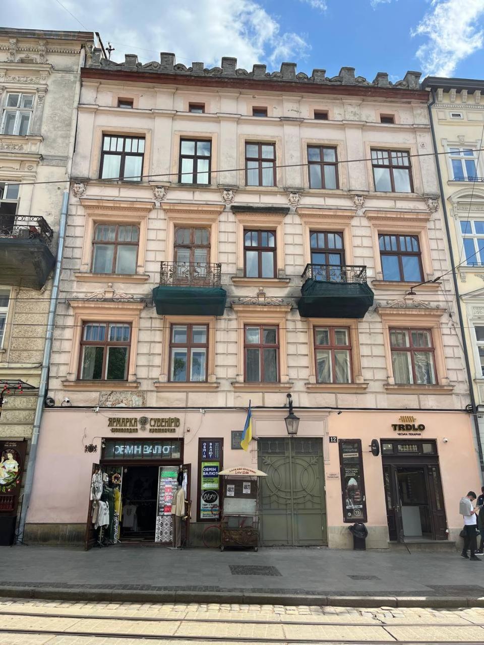 Апартаменти На Площі Ринок 12 Lviv Eksteriør bilde