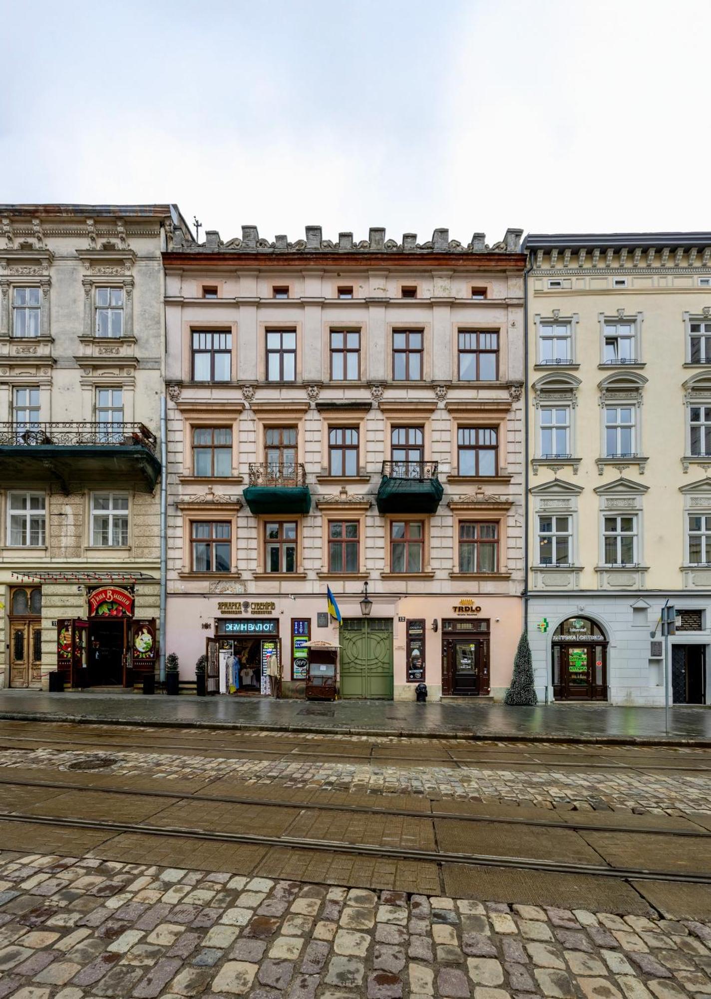 Апартаменти На Площі Ринок 12 Lviv Eksteriør bilde